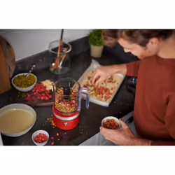 KitchenAid 5KFCB519EER tritaverdure elettrico 1,19 L 24 W Rosso - Vista aggiuntiva 5