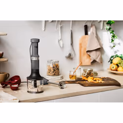 KitchenAid 5KHBV83EDG Frullatore ad immersione 180 W Grigio - Vista aggiuntiva 4