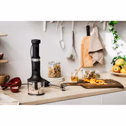 KitchenAid 5KHBV83EBM Frullatore ad immersione 180 W Nero - Vista aggiuntiva 5