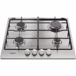 Whirlpool TGML 650 IX Acciaio inox Da incasso 58 cm Gas 4 Fornello(i) - Vista aggiuntiva 6