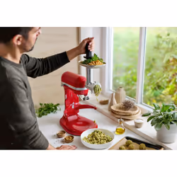 KitchenAid 5KSM60SPXEER Planetaria con sollevamento ciotola 325 W Rosso - Vista aggiuntiva 6