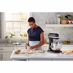 KitchenAid 5KSM70SHXEBK Sbattitore con base 325 W Nero - Vista aggiuntiva 6