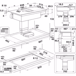 Whirlpool WVH 92 K F KIT/1 Nero Da incasso 83 cm Piano cottura a induzione 4 Fornello(i) - Vista aggiuntiva 8