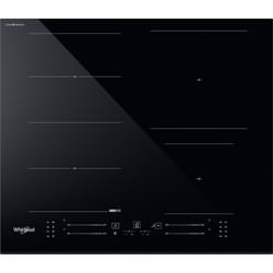 Whirlpool WF S5060 CPBF Nero Da incasso 59 cm Ceramica 4 Fornello(i)