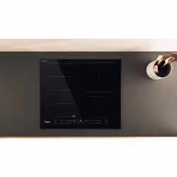 Whirlpool WF S5060 CPBF Nero Da incasso 59 cm Ceramica 4 Fornello(i) - Vista aggiuntiva 5