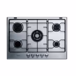 Whirlpool AKT 707, Acciaio inox, Da incasso, Gas, 5 Fornello(i), 3700 W, 230 V