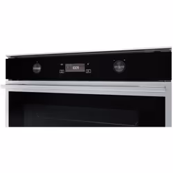 Whirlpool W7 OM5 4BS H 73 L Nero, Acciaio inox