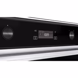 Whirlpool W7 OM5 4BS H 73 L Nero, Acciaio inox