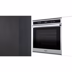 Whirlpool W6 OM4 4PBS1 P 73 L Nero, Acciaio inox