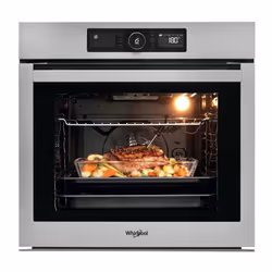 Whirlpool Absolute Forno da Incasso Autopulente AKZ9 6280 IX, Media, Forno elettrico, 73 L, 73 L, 250 °C, Pirolitico