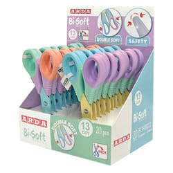 ARDA FB1316SF forbici da cancelleria Universale Taglio a zig zag Blu, Verde, Arancione, Viola, Giallo
