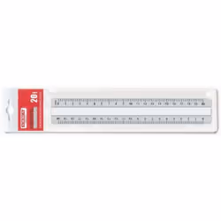 ARDA Doppiodecimetro 20 cm 200 mm Alluminio Argento