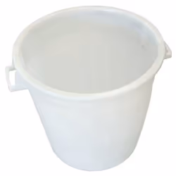 Bidone Pattumiera Bianco 70 Senza Coperchio - Ø45X60H Cm Bidone Pattumiera Bianco 70 Senza Coperchio - Ø45X60H Cm