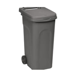 Stefanplast - Bidone Urban Con Ruote 80Lt Grigio