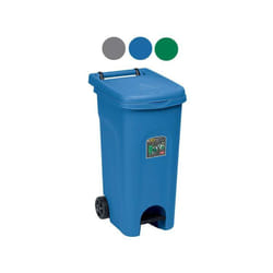 Stefanplast - bidone urban eco system Lt.80 col.Blu