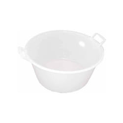 Stefanplast - Bacinella Tonda Polietilene Bia. l 10 35 Stefanpl