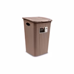 Portabiancheria capiente, versatile e maneggevole, grazie ai fori maniglia presenti ai lati del fusto che ne facilitano lo sp ...