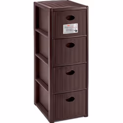 Descrizione Prodotto Materiale plastica Altezza 80 cm Profondità 37 cm Larghezza 30 cm Altezza del singolo cassetto 18 cm Dis ...