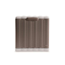 Stefanplast Scarpiera Elegance Tortora Componibile 40x30x40 cm - Design Moderno, colore Tortora