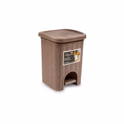 PATTUMIERA BAGNO ELEGANCE TORTORA Pratica e funzionale pattumiera da bagno dotata di comoda apertura a pedale antiscivolo e s ...