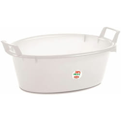 Stefanplast - Bacinella Ovale Polietilene Bia. l 16 50 Stefanpl