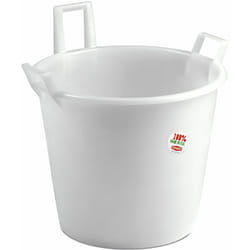 Stefanplast - mastello casalingo 3 manici ø 50 cm - 45 lt neutro