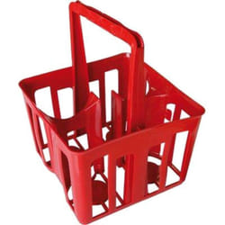 Stefanplast - Cestello Porta Bottiglioni Plt Posti 4 Lt 2 Cm 25X25 H.Cm 32,5 - 1 Pz