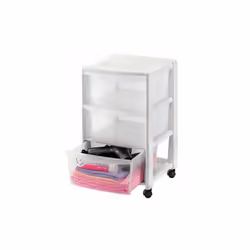 Pratica cassettiera a 3 scomparti con ruote in dotazione. Cassettiera Libera 3 Bianca 50333- SPECIFICHE DEL PRODOTTO -Pratica ...