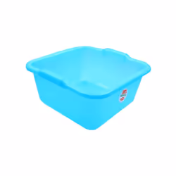 BACINELLA QUADRA Bacinella multiuso in polietilene dalla forma quadrata. Bacinella Quadra Politene Pe Cm 34 Azz.- SPECIFICHE ...