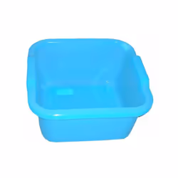 Polietilene colore azzurro Flessibile e resistente Impugnature integrate Bordo risvoltato Impilabile. Acquistalo subito da CF ...