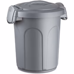 Bidone Speedy litri 8 grigio Dettagli Tecnici LineaSpeedy TipologiaBidone MaterialePlastica Dimensione24x27 cm Altezza31 cm C ...