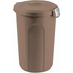 Bidone Immondizia Tom Stefanplast Tortora Lt 46 Cm 45x40 H.cm 61 8003507705265 Casalinghi Stefanplast