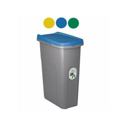 Pattumiera Home Eco System Gr/Blu l 40 Stefanpl