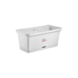 Stefanplast - Fioriera Natural 80 cm Bianco