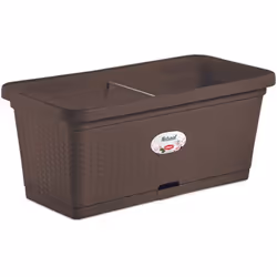 Stefanplast - Fioriera Natural 80 cm Moka
