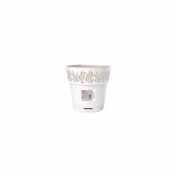 STEFANPLAST Vaso Opera Gaia d15 BiancoVaso Gaia Ø 15 cm con riserva d'acqua ideale per l'utilizzo outdoor.Ø cm 15x15h Caratte ...