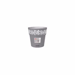 STEFANPLAST Vaso Opera Gaia d15 Stone GreyVaso Gaia Ø 15 cm con riserva d'acqua ideale per l'utilizzo outdoor.Ø cm 15x15h Car ...