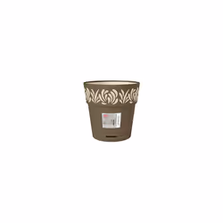 STEFANPLAST Vaso Opera Gaia d15 TortoraVaso Gaia Ø 15 cm con riserva d'acqua ideale per l'utilizzo outdoor.Ø cm 15x15h Caratt ...