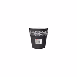 STEFANPLAST Vaso Opera Gaia d15 GrafiteVaso Gaia Ø 15 cm con riserva d'acqua ideale per l'utilizzo outdoor.Ø cm 15x15h Caratt ...