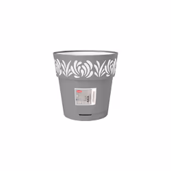 STEFANPLAST Vaso Opera Gaia d25 Stone GreyVaso Gaia Ø 25 cm con riserva d'acqua ideale per l'utilizzo outdoor.Ø cm 25x25h Car ...