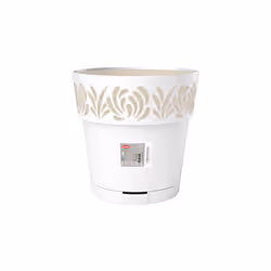 STEFANPLAST Vaso Opera Gaia d30 BiancoVaso Gaia Ø 30 cm con riserva d'acqua ideale per l'utilizzo outdoor.Ø cm 30x29h Caratte ...