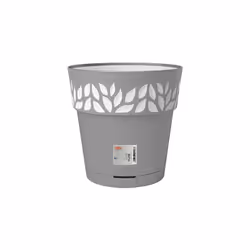 STEFANPLAST Vaso Opera Cloe d30 Stone GreyVaso Cloe Ø 30 cm con riserva d'acqua ideale per l'utilizzo outdoor.Ø cm 30x29h Car ...