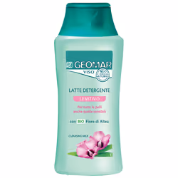 GEOMAR Latte Detergente Lenitivo 200ml, Latte detergente, Donna, Pelle universale, Detergente, Idratante, Nutriente, Emollien ...