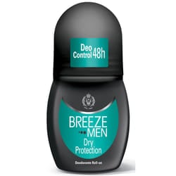 BREEZE Men Dry Protection Deodorante Roll On 50ml