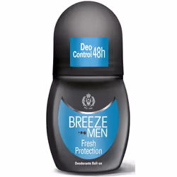 BREEZE Men Fresh Protection Deodorante Roll On 50ml, Uomo, Deodorante, Deodorante roll-on, Scatola, 50 ml, 48 h