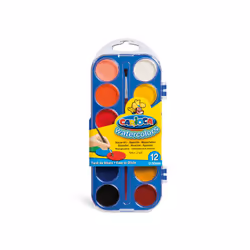 Carioca Watercolors, Multi, 12 pz