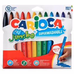 Sc.12 Pennarelli Jumbo Carioca 40565 X6 Sc.12 Pennarelli Jumbo Carioca 40565 X6