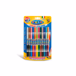 Carioca Bi-Color, Medio, Multicolore, Tipo di punta, 1 mm, 4,7 mm, Rotondo