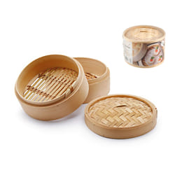 Pengo Cuocivapore in Bambu' 3 Pezzi 23 cm