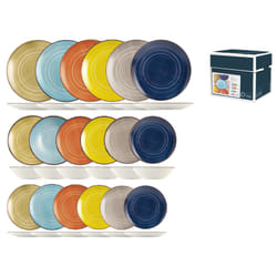 Pengo 4926500 servizio da tavola 18 pz Colori assortiti